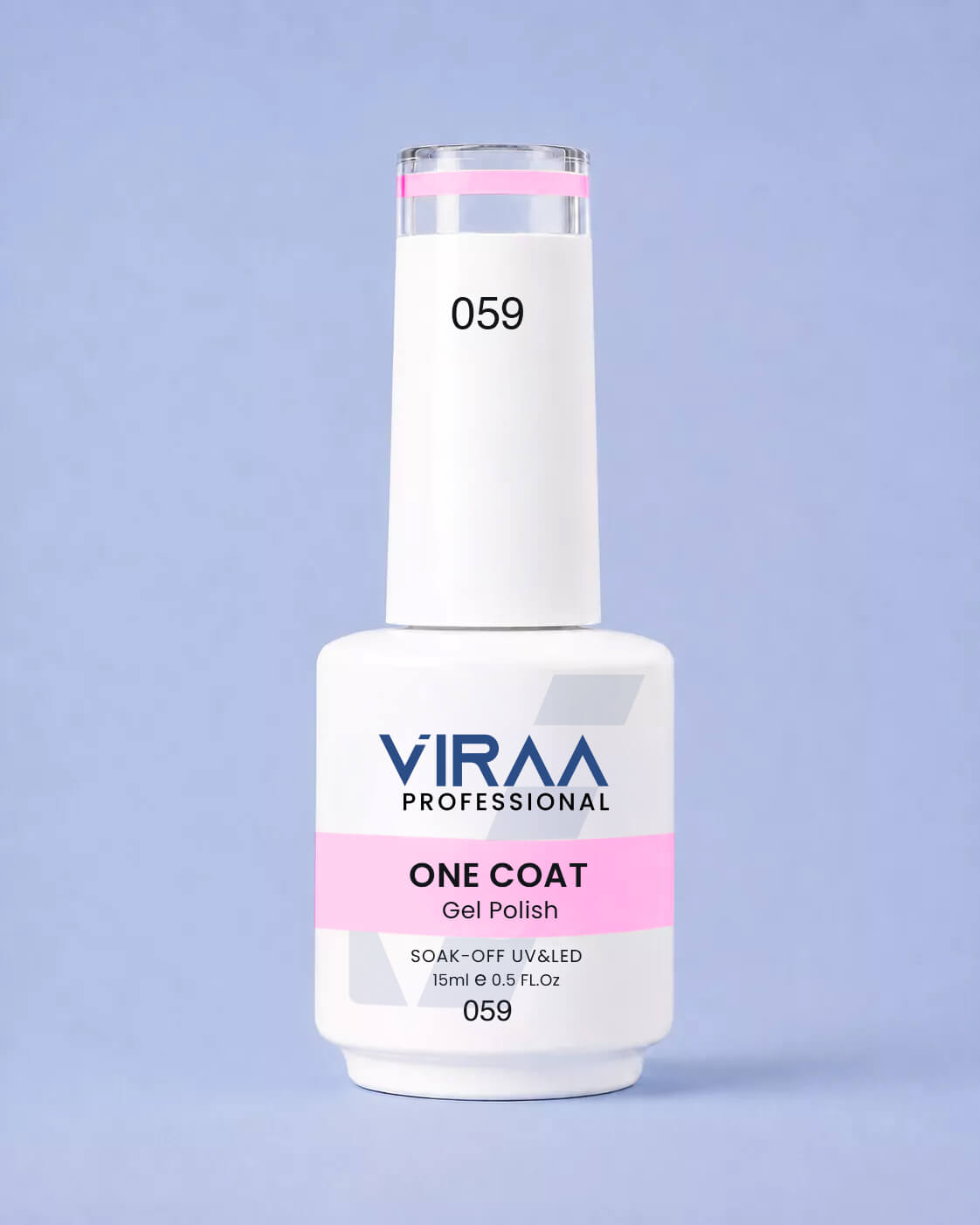 VIRAA Professional 128 Color One Coat Gel Polish 15ml in shade 59