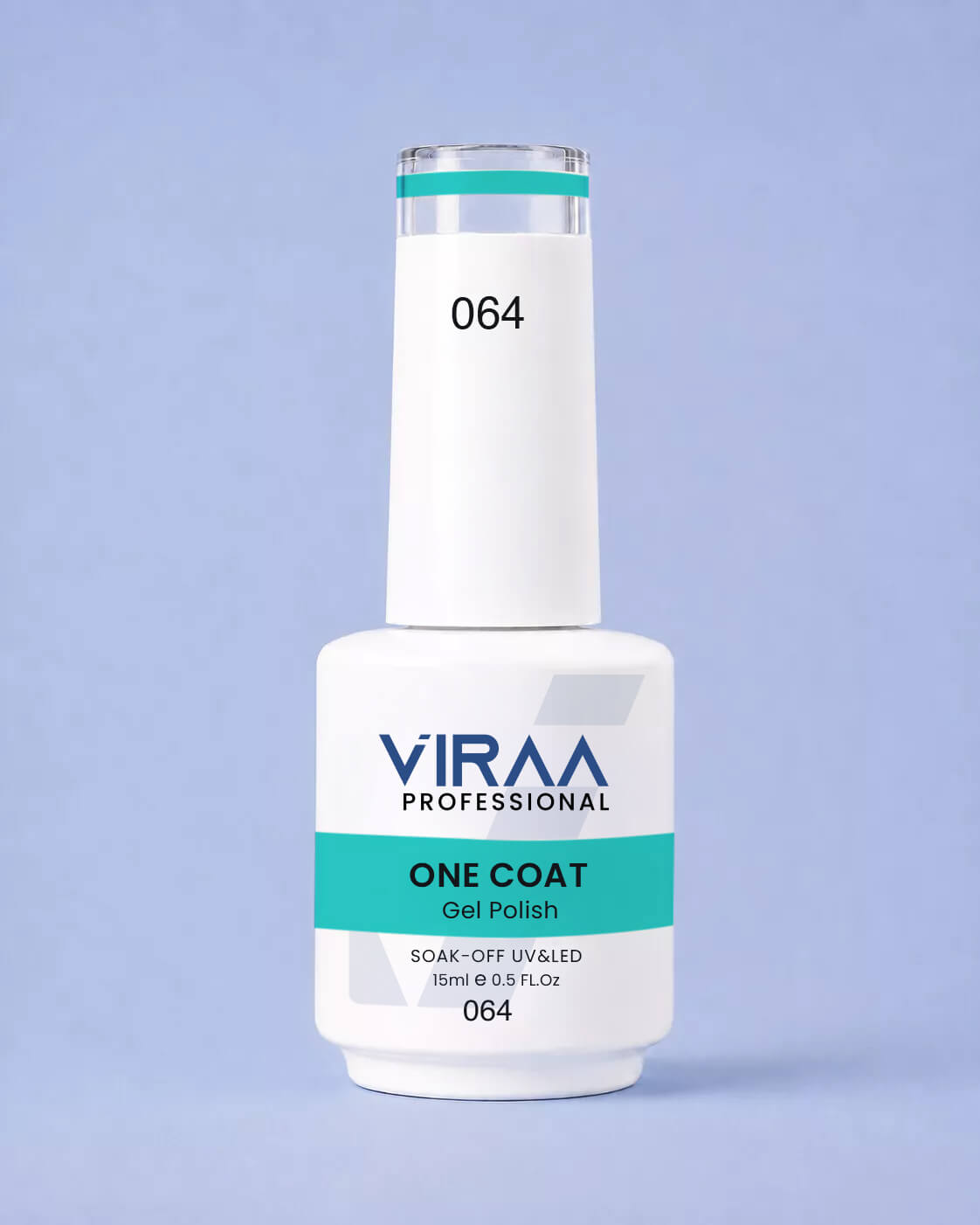 VIRAA Professional 128 Color One Coat Gel Polish 15ml in shade 64
