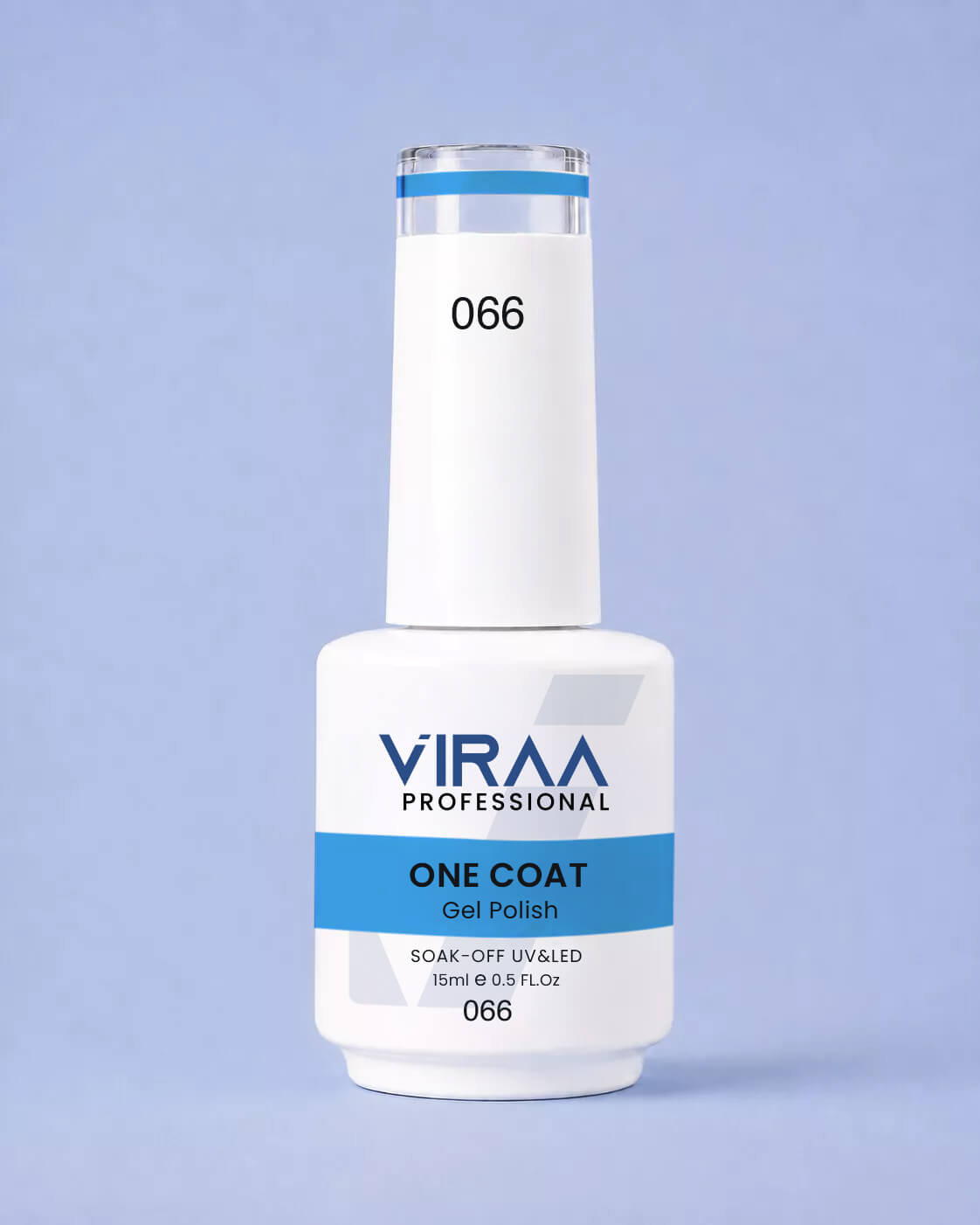 VIRAA Professional 128 Color One Coat Gel Polish 15ml in shade 66