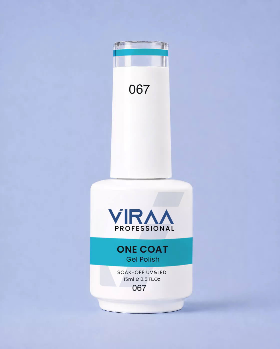 VIRAA Professional 128 Color One Coat Gel Polish 15ml in shade 67