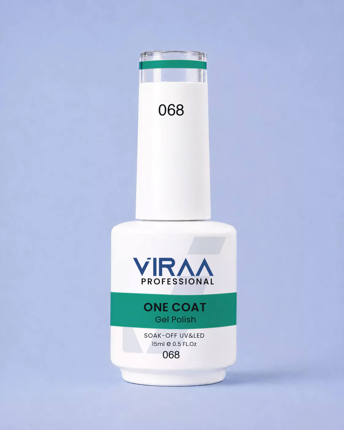 VIRAA Professional 128 Color One Coat Gel Polish 15ml in shade 68