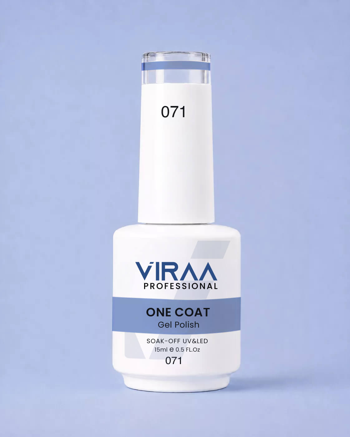 VIRAA Professional 128 Color One Coat Gel Polish 15ml in shade 71