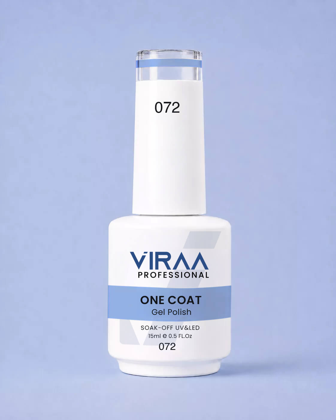 VIRAA Professional 128 Color One Coat Gel Polish 15ml in shade 72