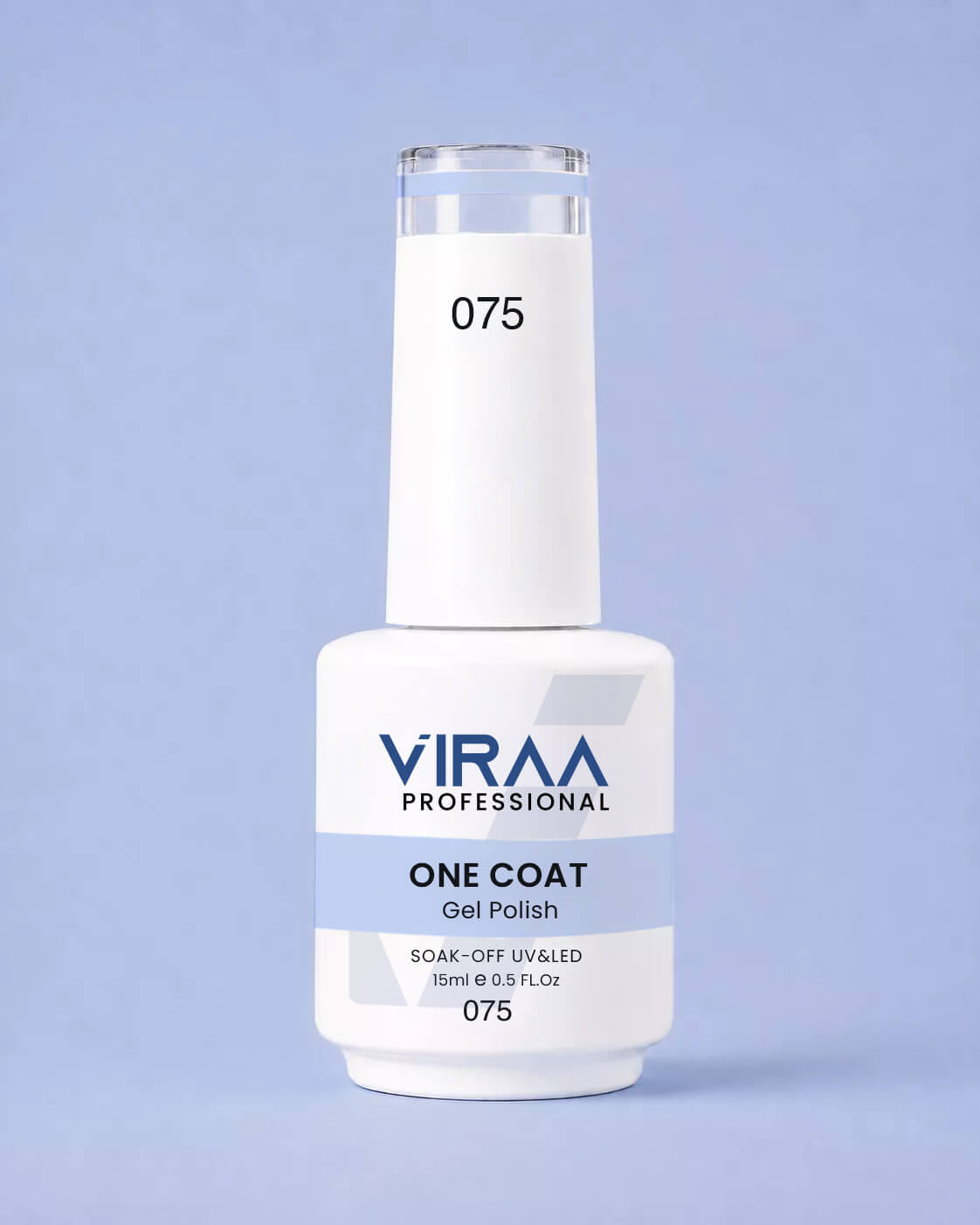 VIRAA Professional 128 Color One Coat Gel Polish 15ml in shade 75