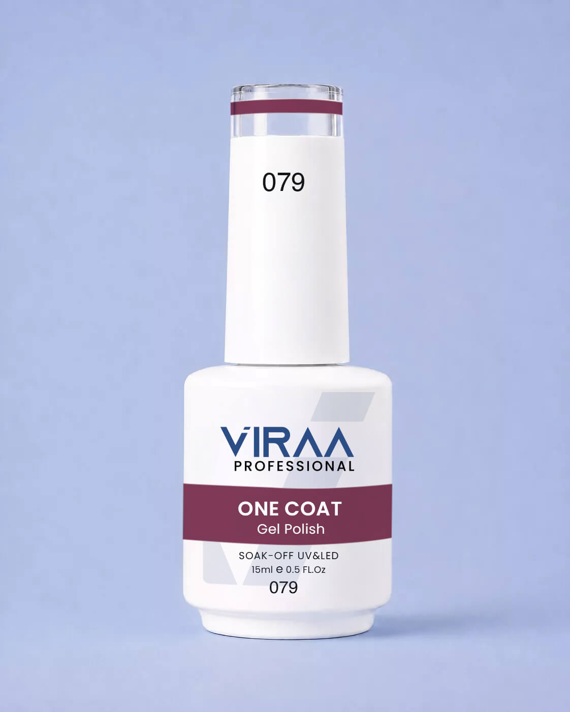 VIRAA Professional 128 Color One Coat Gel Polish 15ml in shade 79