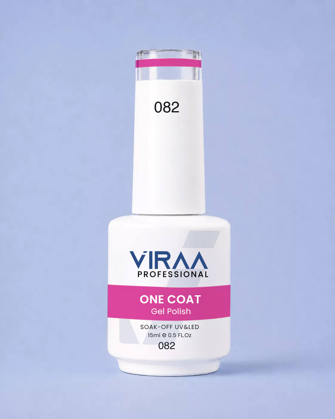 VIRAA Professional 128 Color One Coat Gel Polish 15ml in shade 82