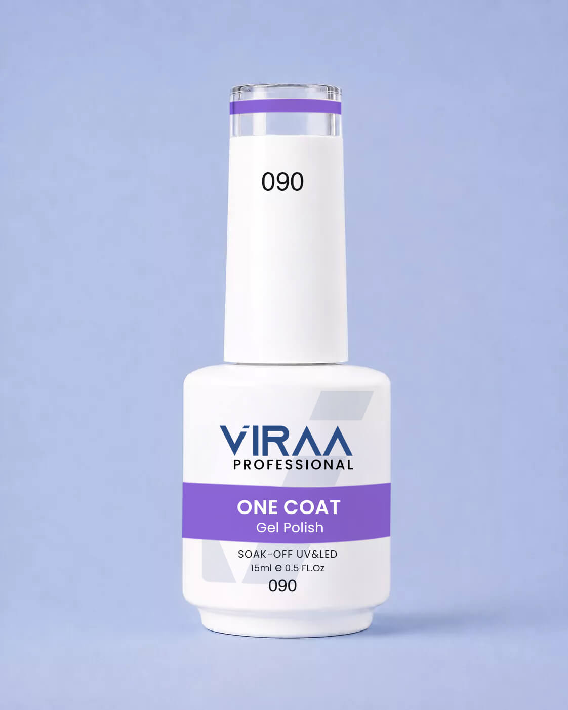 VIRAA Professional 128 Color One Coat Gel Polish 15ml in shade 90