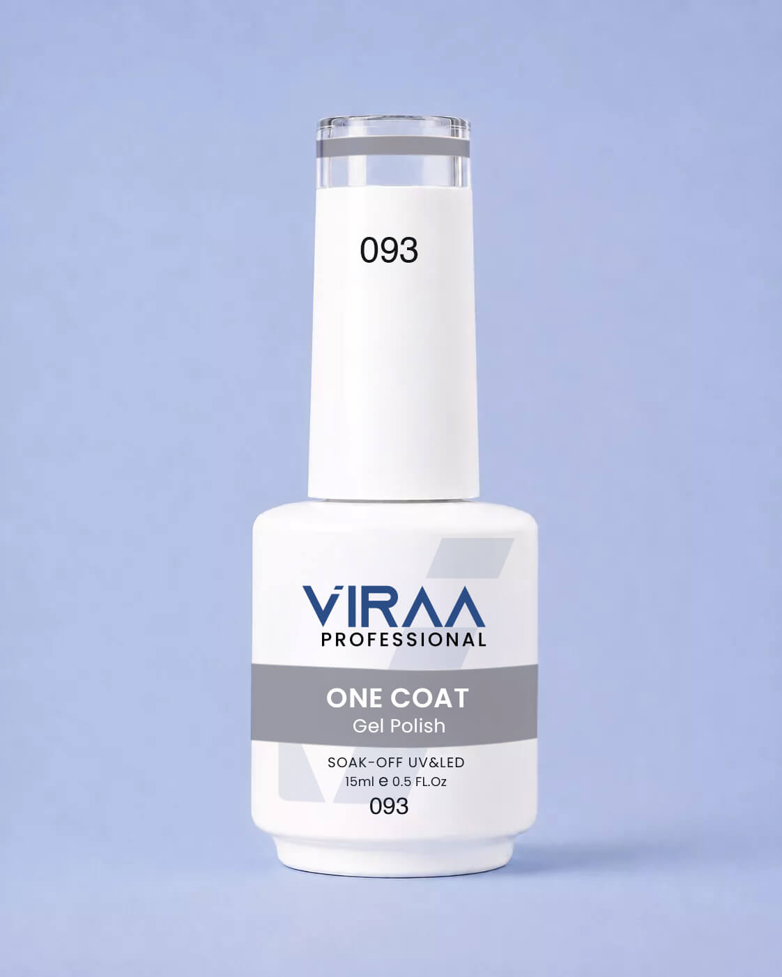 VIRAA Professional 128 Color One Coat Gel Polish 15ml in shade 93