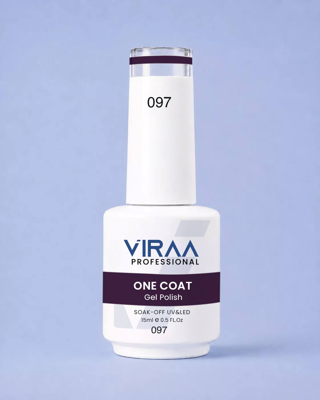 VIRAA Professional 128 Color One Coat Gel Polish 15ml in shade 97