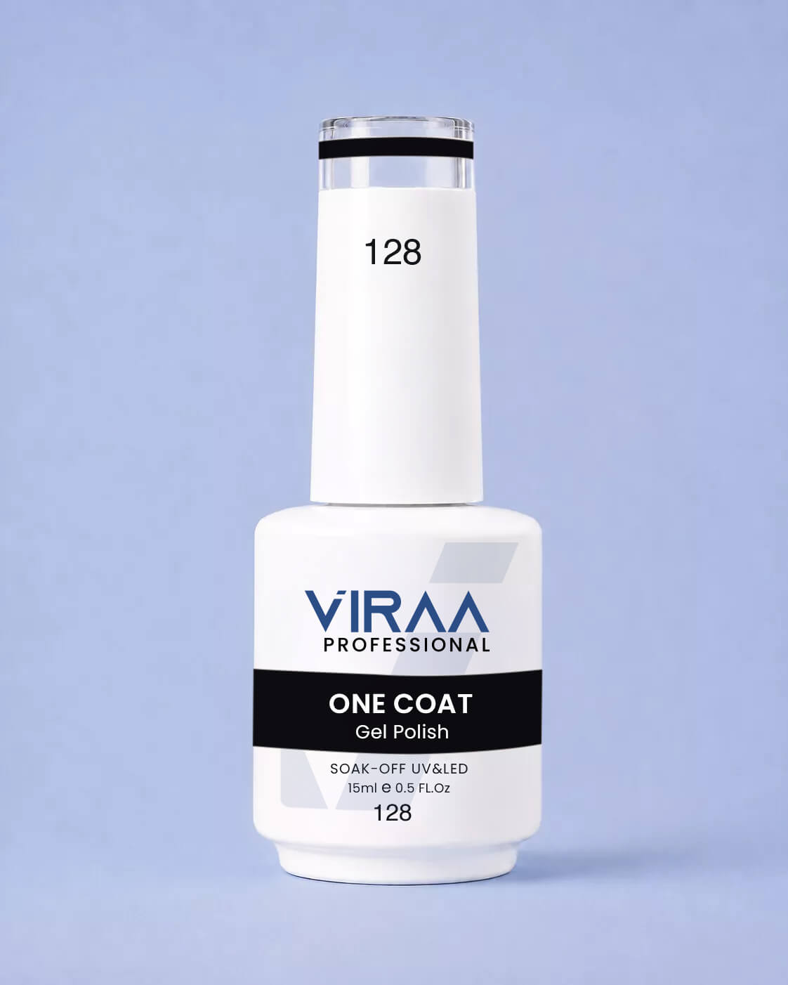 VIRAA Professional 128 Color One Coat Gel Polish 15ml - product photo 129