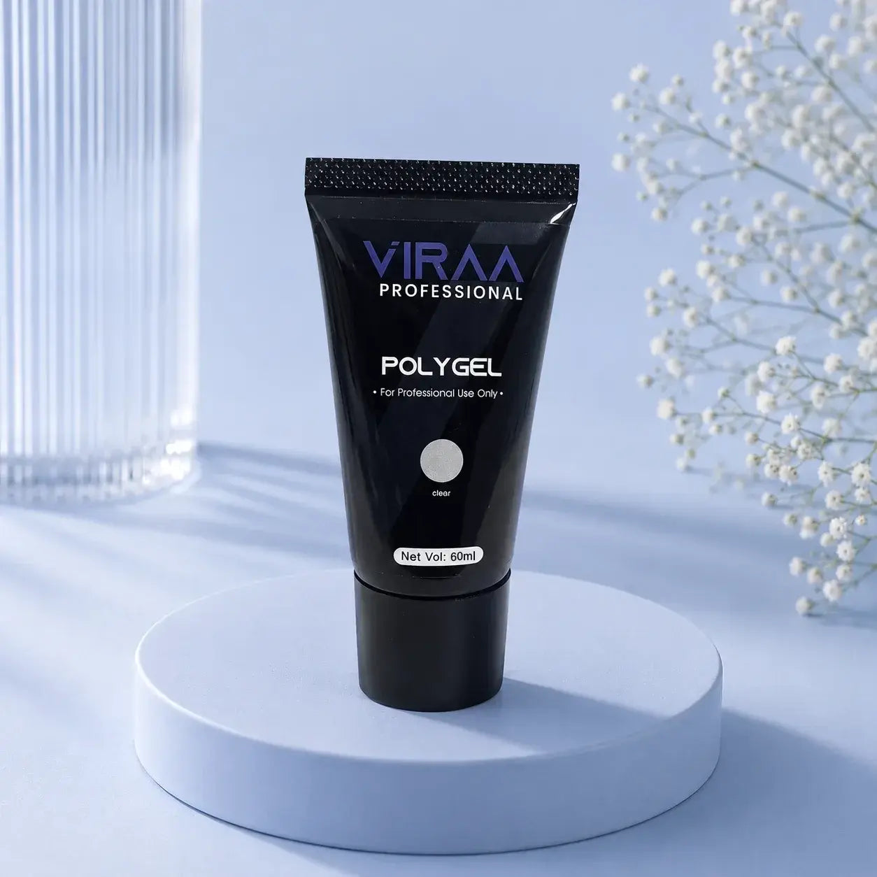 VIRAA Professional Polygel in Clear, 60gm