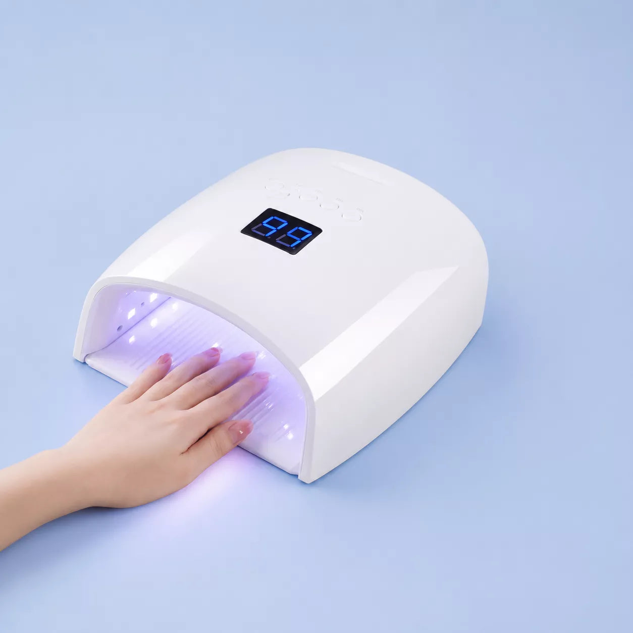 VIRAA Professional S10 Rechargeable Nail Lamp – 66W | 33 LEDs