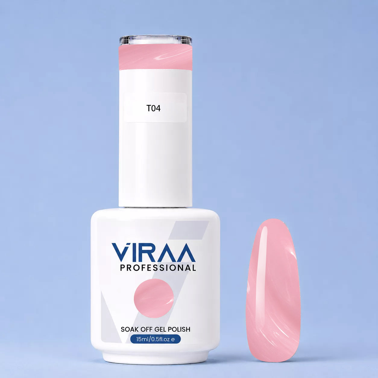 VIRAA Professional Translucent Gel Polish 15ml in T04
