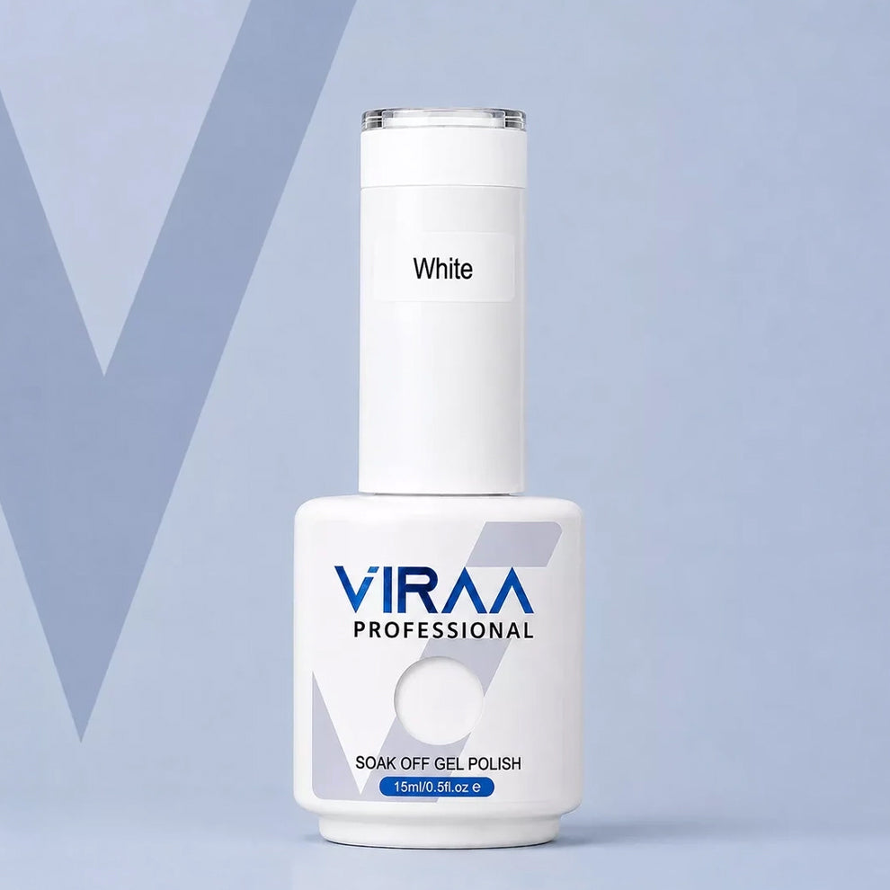 VIRAA Professional White Gel Polish 15ml